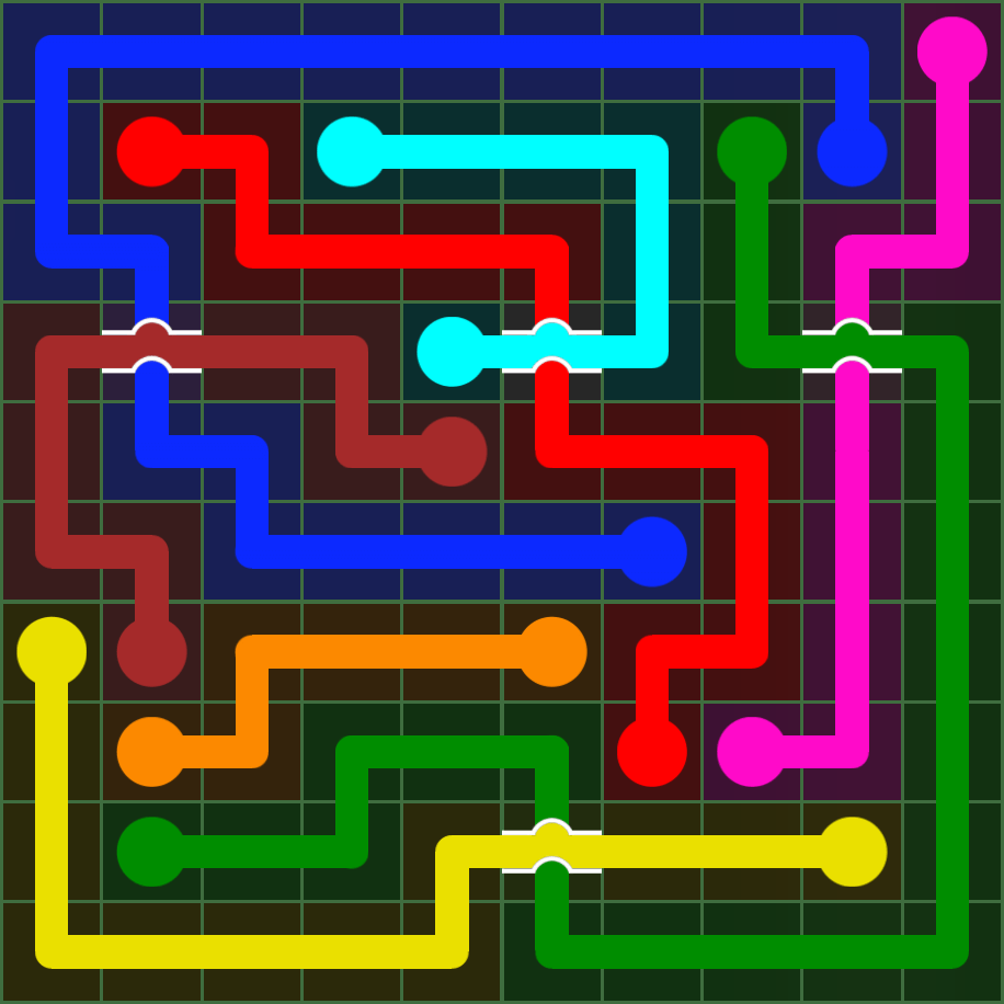 Flow Free 4993 Solution