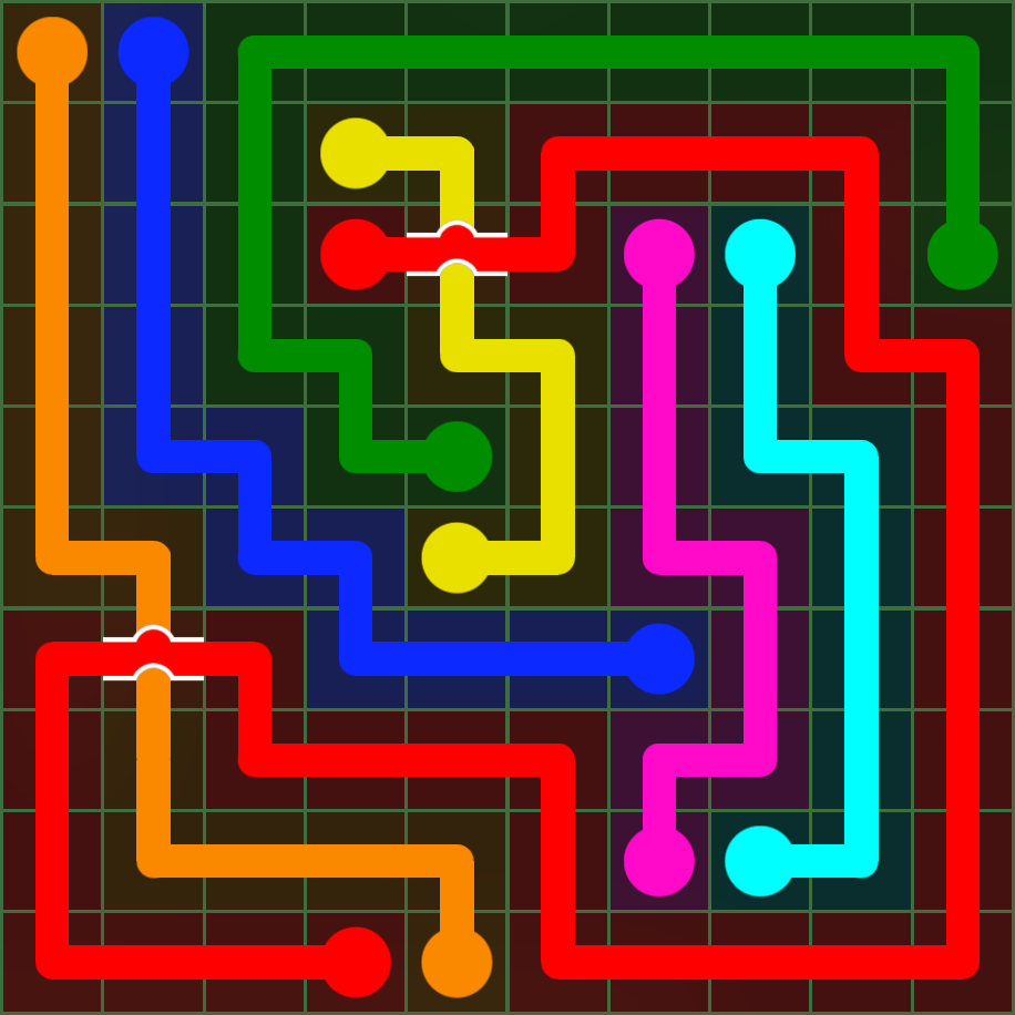 Flow Free 4997 Solution
