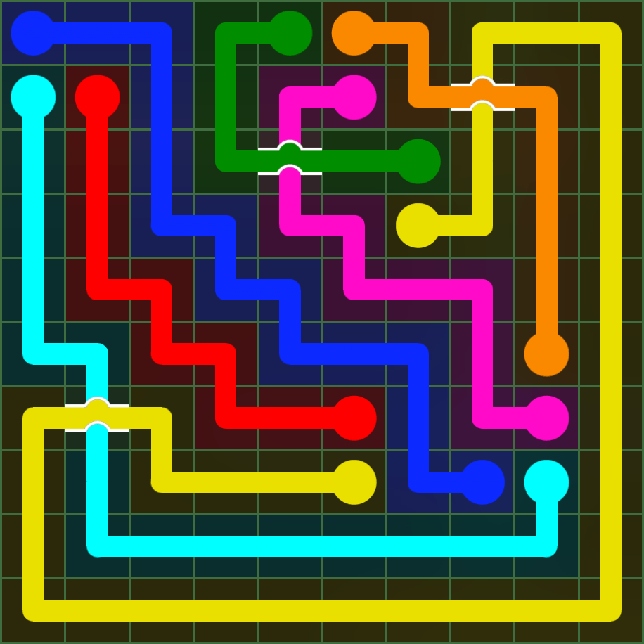 Flow Free 4998 Solution