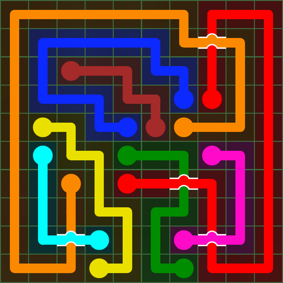 Flow Free 5005 Solution