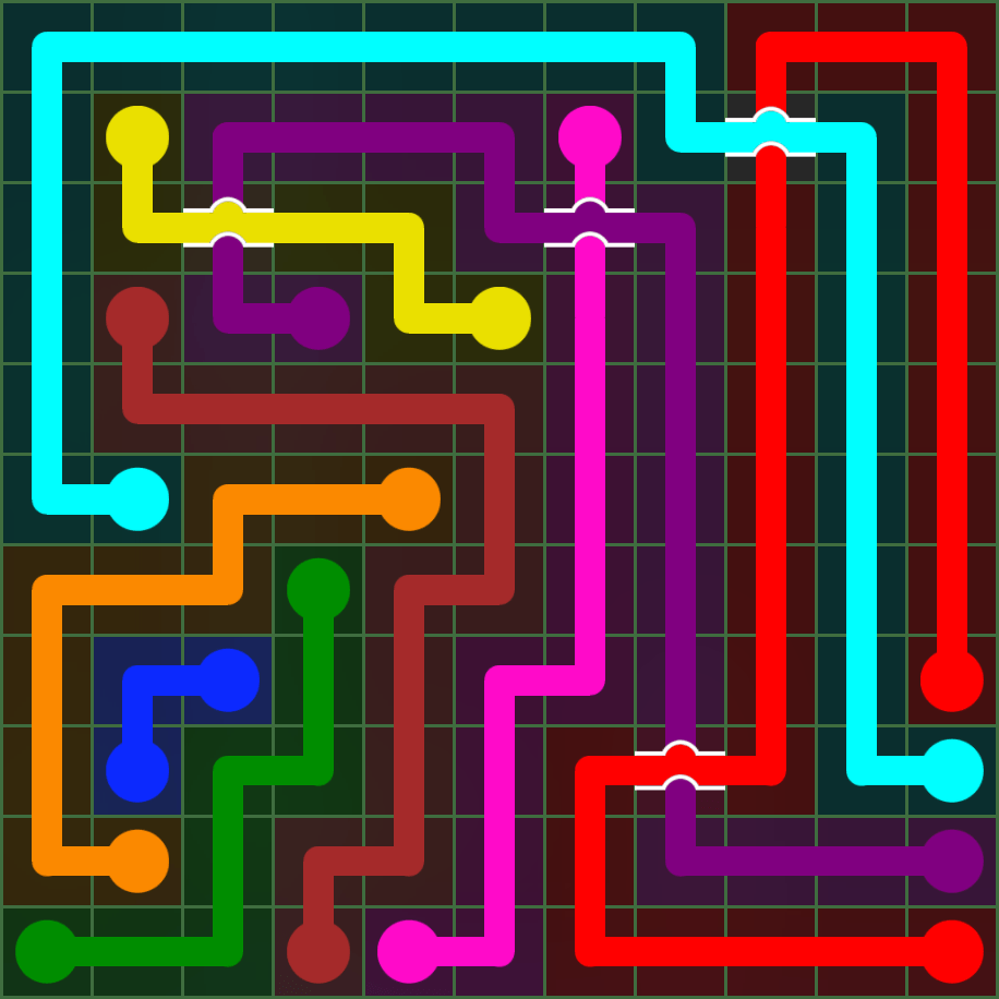 Flow Free 5017 Solution
