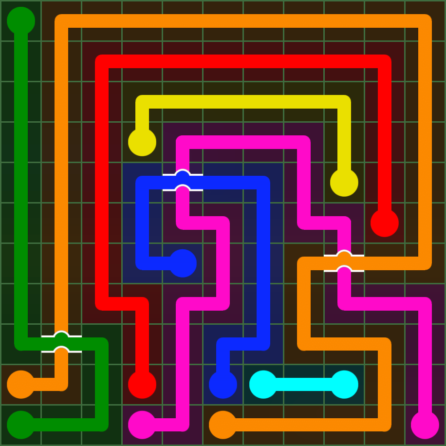 Flow Free 4872 Solution