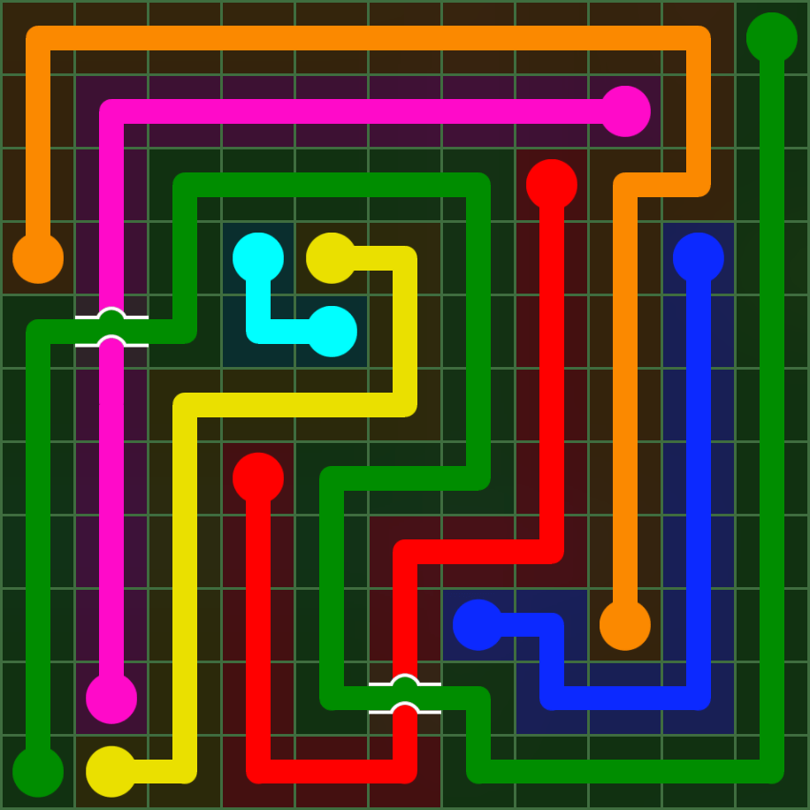 Flow Free 4873 Solution