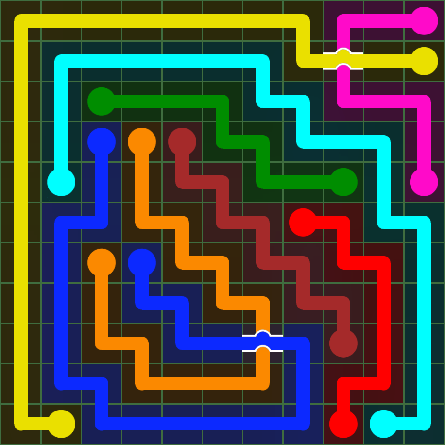 Flow Free 4875 Solution