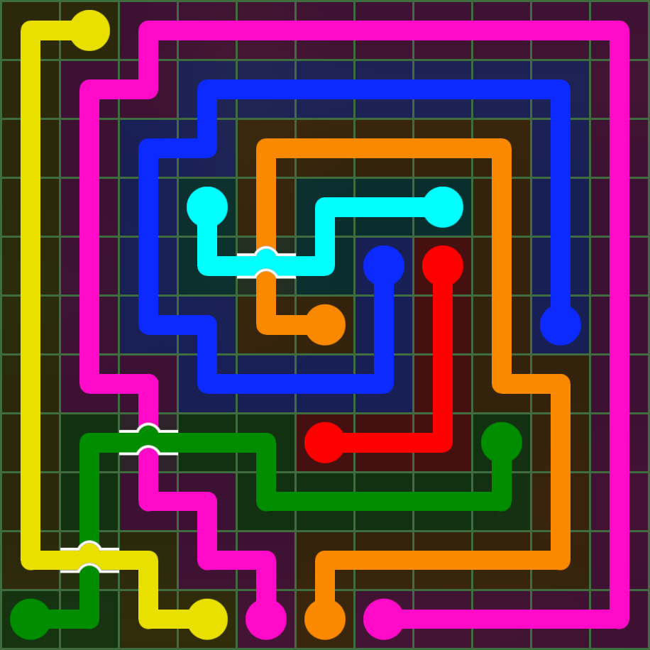 Flow Free 4877 Solution