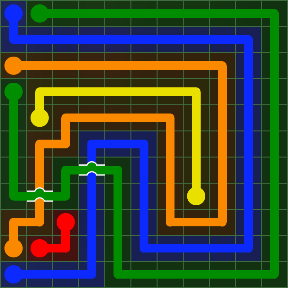 Flow Free 4879 Solution
