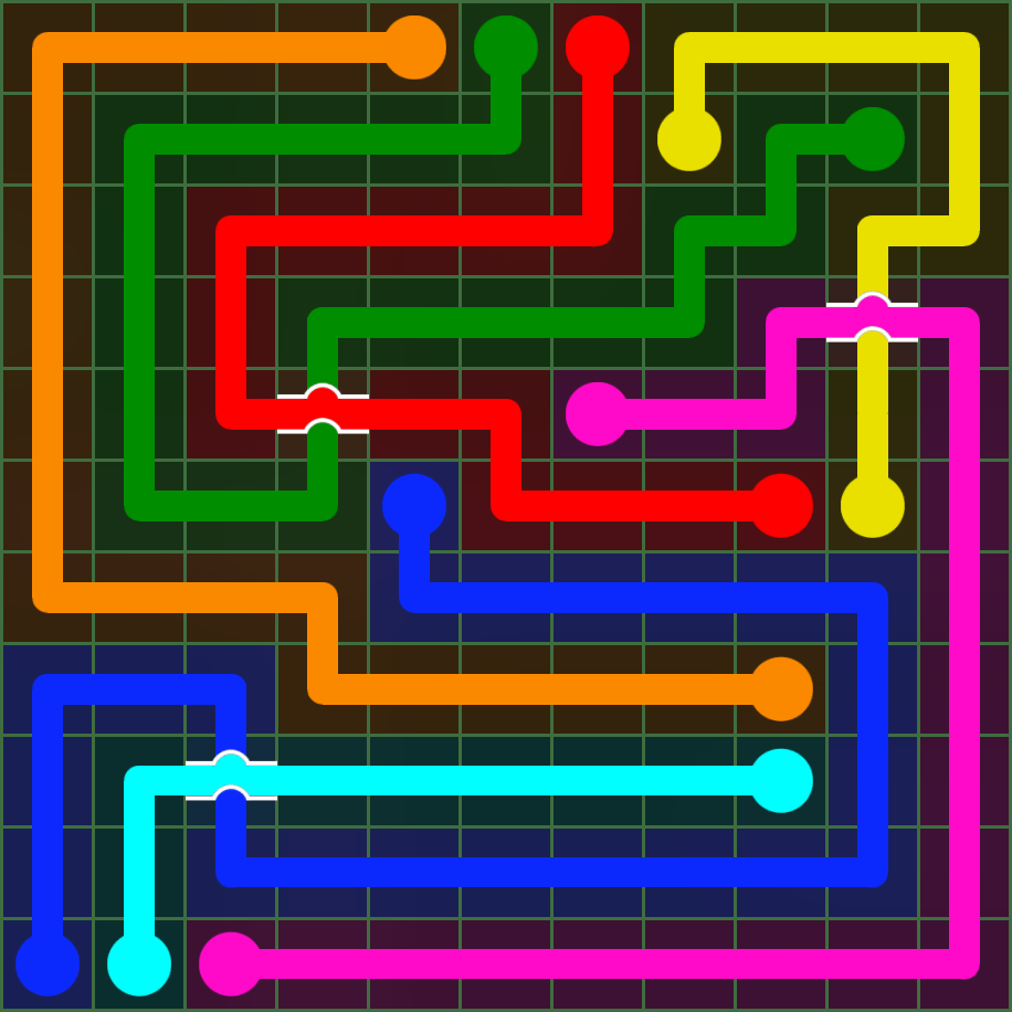 Flow Free 4881 Solution