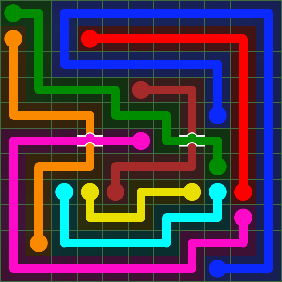 Flow Free 4882 Solution