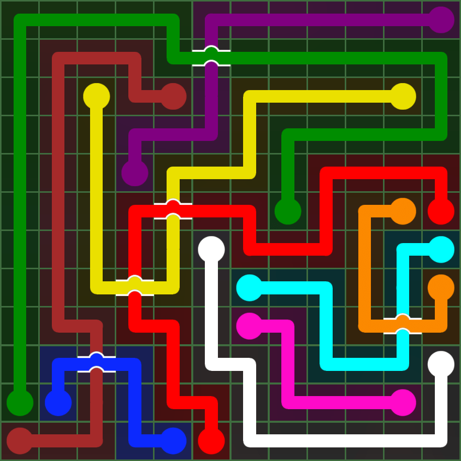 Flow Free 4891 Solution