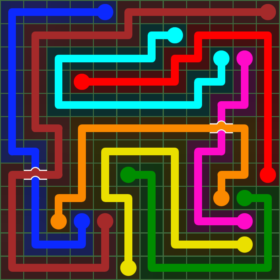 Flow Free 4893 Solution