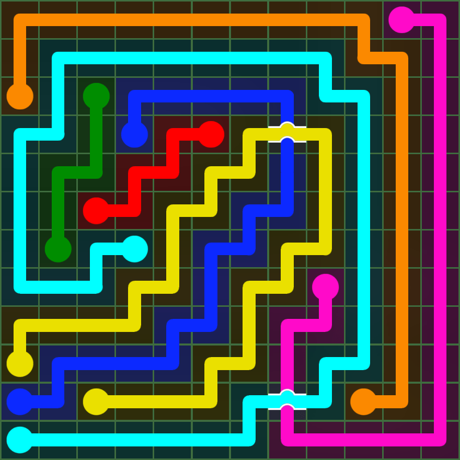 Flow Free 4896 Solution