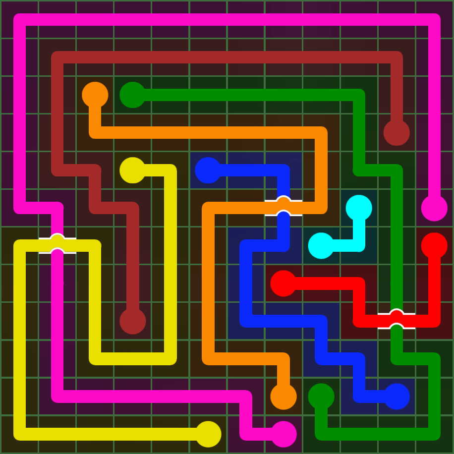 Flow Free 4897 Solution