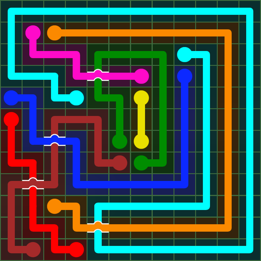 Flow Free 4901 Solution