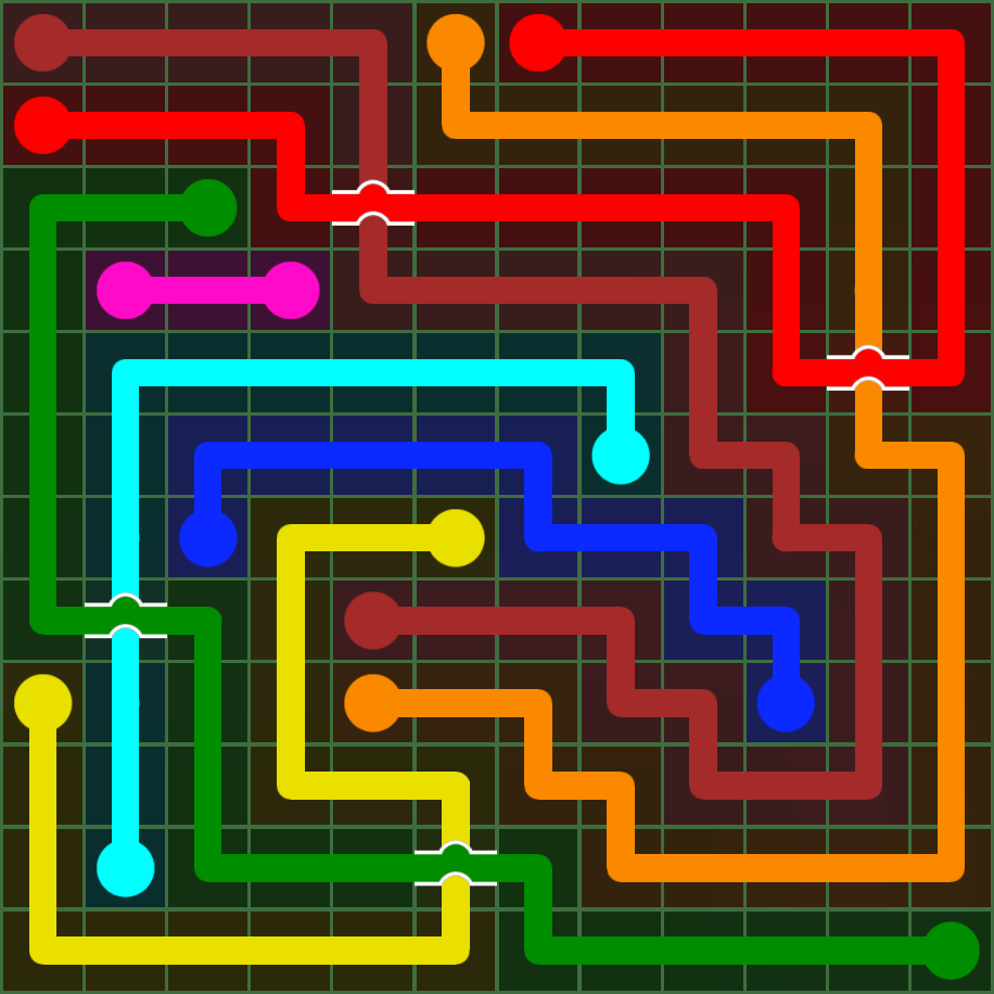 Flow Free 4911 Solution