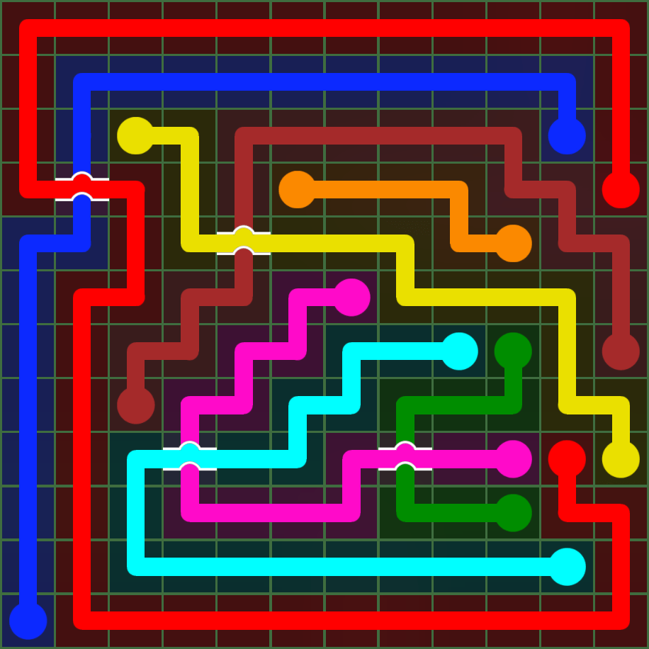 Flow Free 4917 Solution