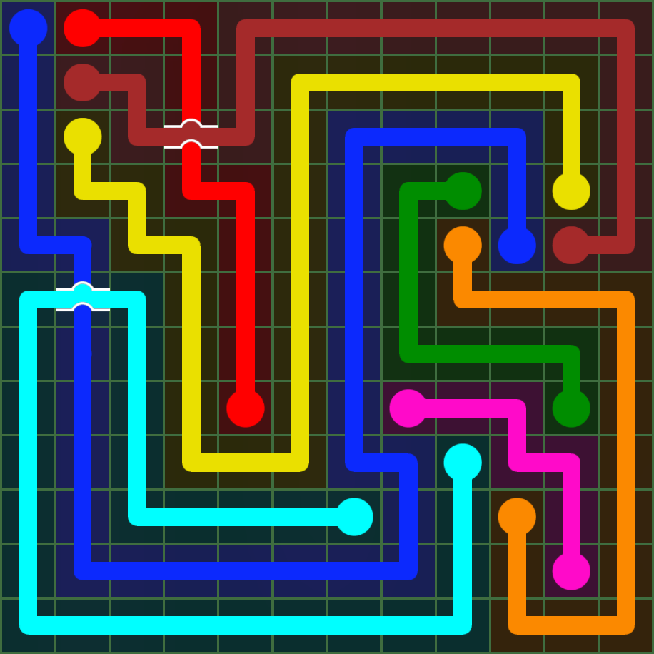 Flow Free 4919 Solution