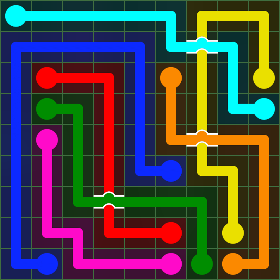 Flow Free 4814 Solution