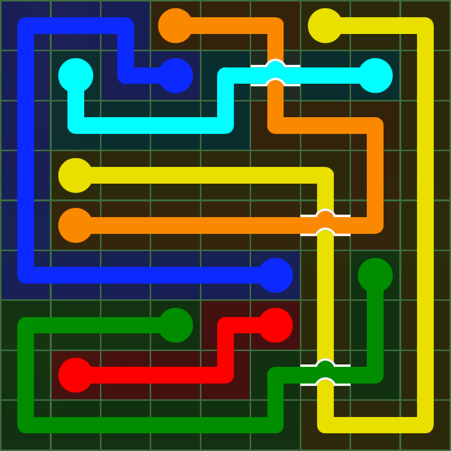 Flow Free 4818 Solution