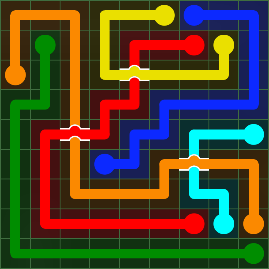 Flow Free 4821 Solution