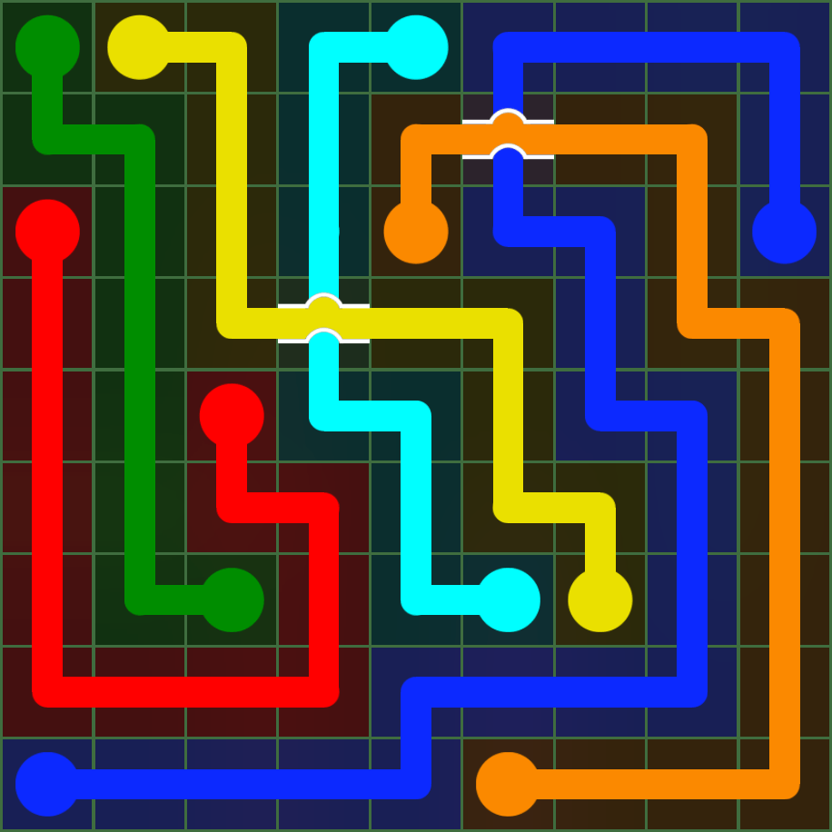 Flow Free 4823 Solution