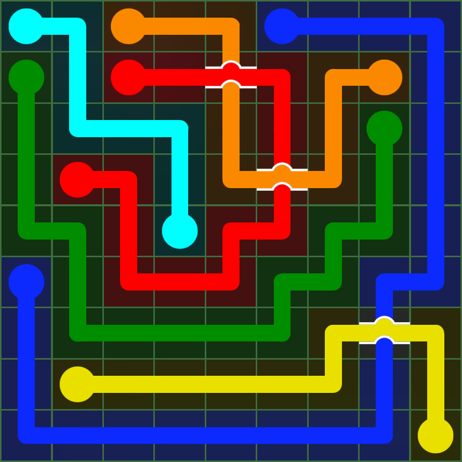 Flow Free 4824 Solution