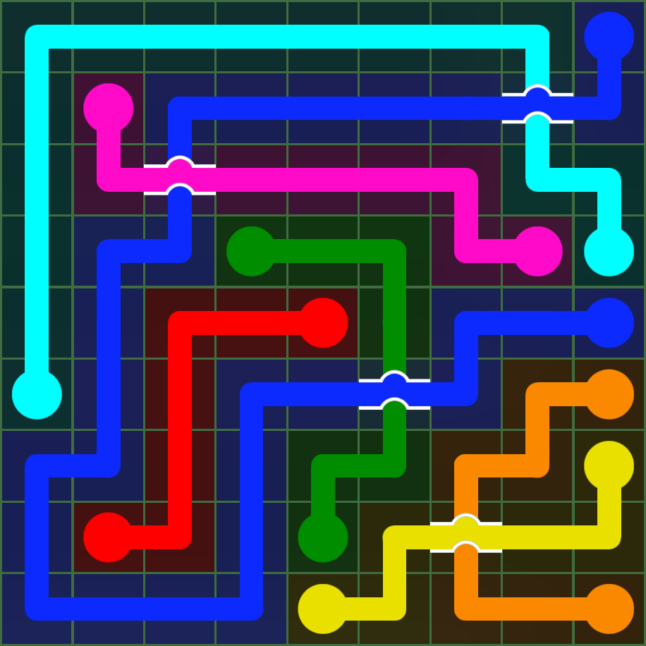 Flow Free 4829 Solution
