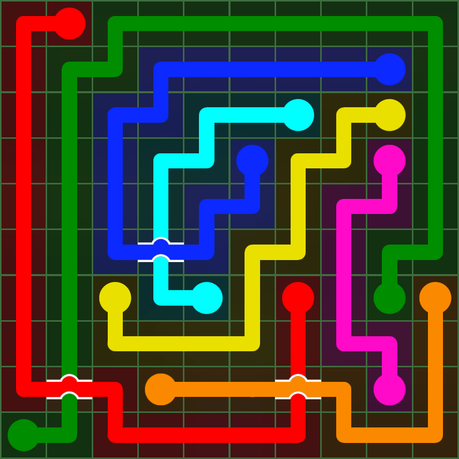 Flow Free 4833 Solution