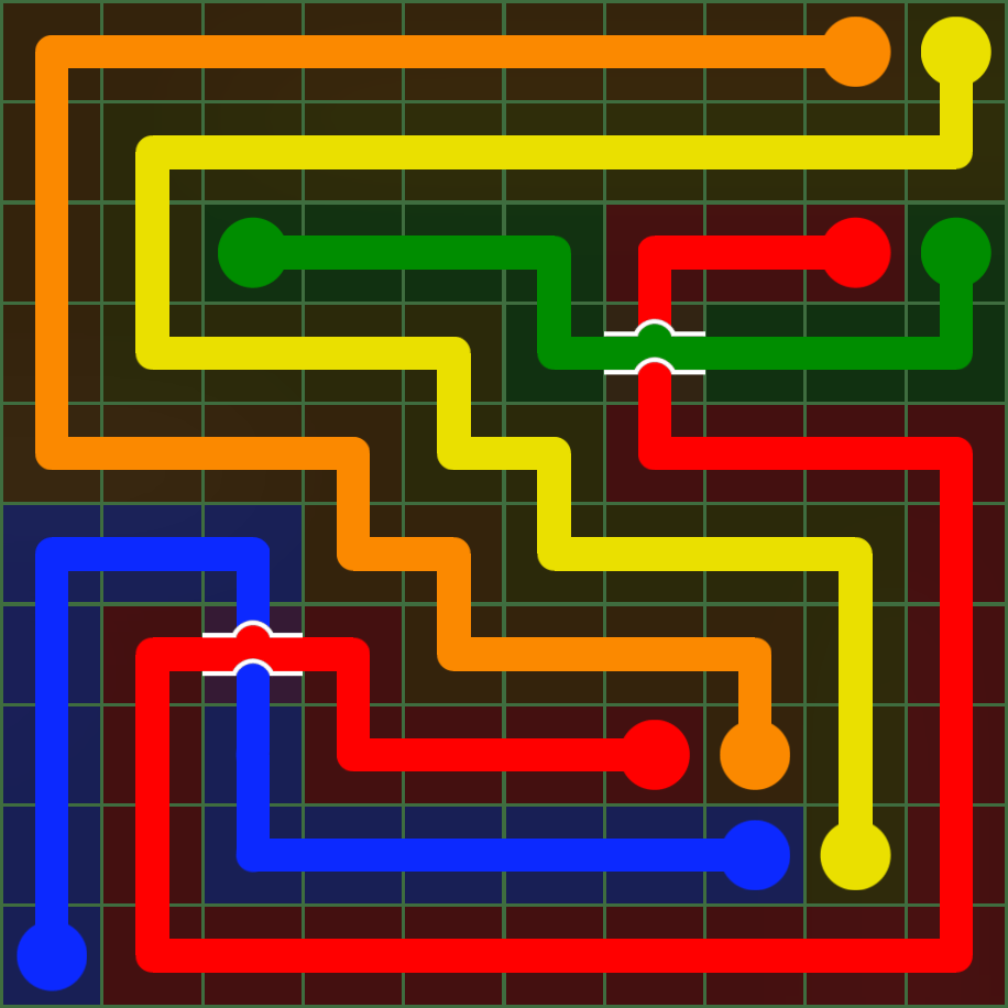 Flow Free 4844 Solution