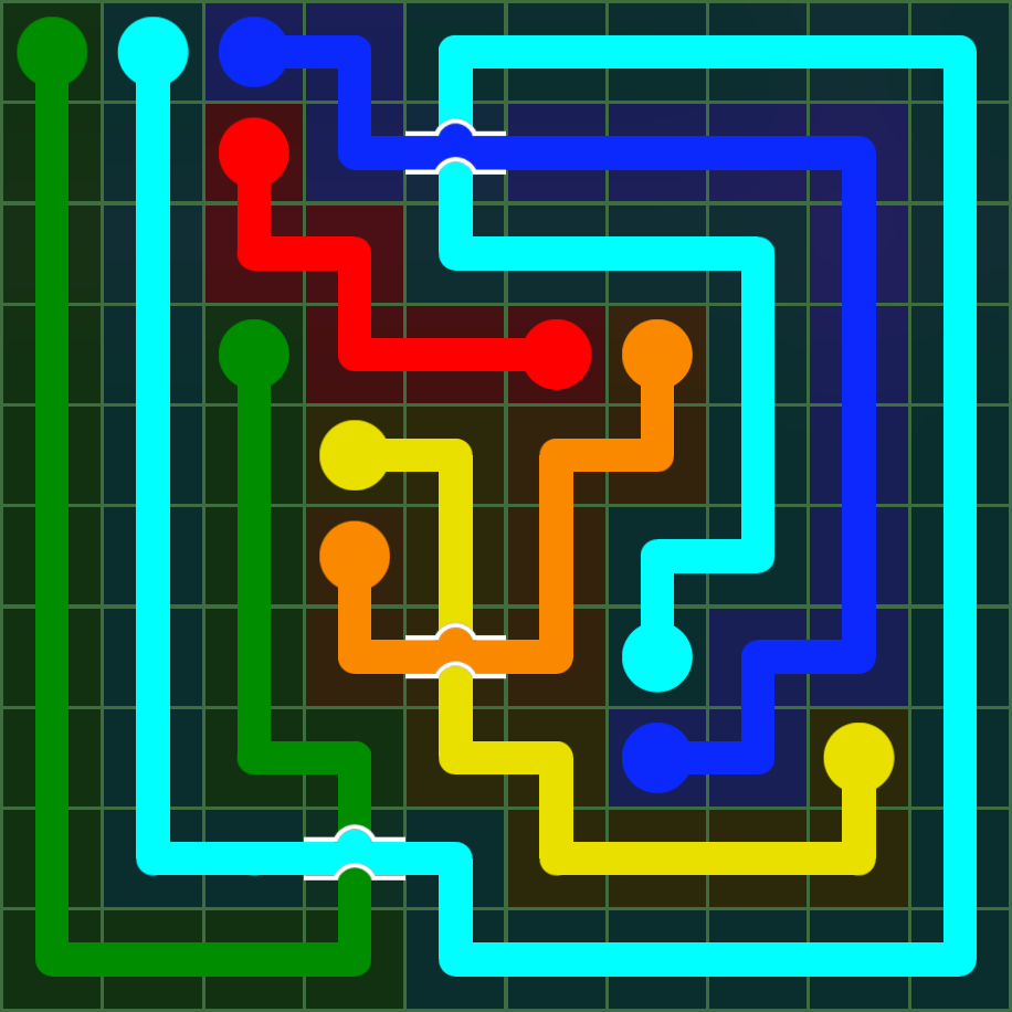 Flow Free 4847 Solution