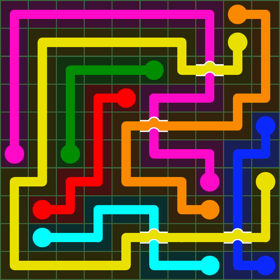 Flow Free 4849 Solution