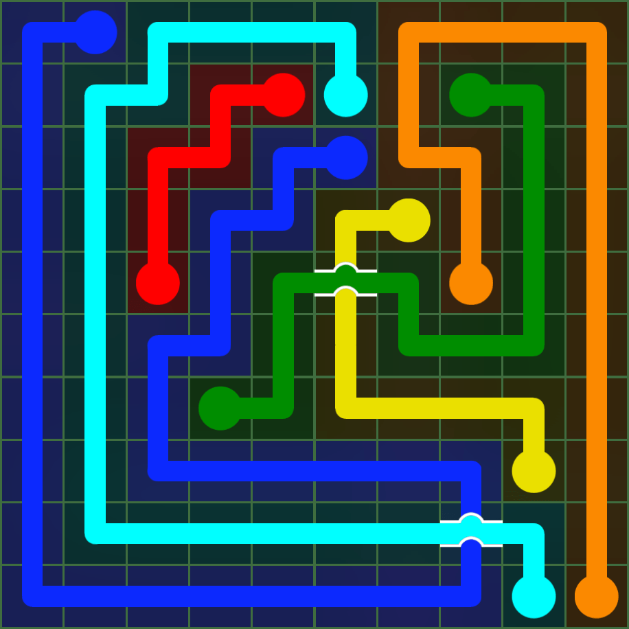 Flow Free 4851 Solution