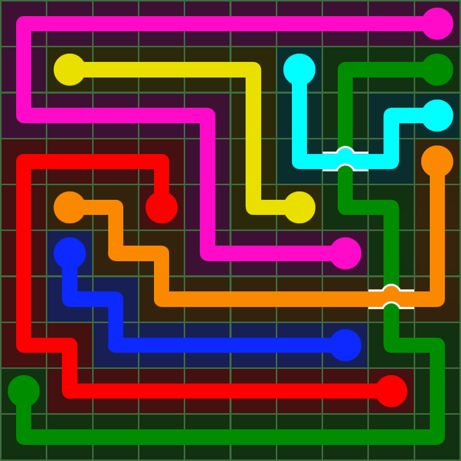 Flow Free 4852 Solution