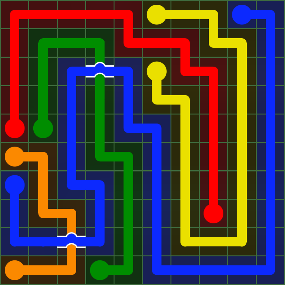 Flow Free 4855 Solution
