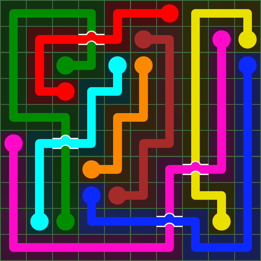 Flow Free 4860 Solution