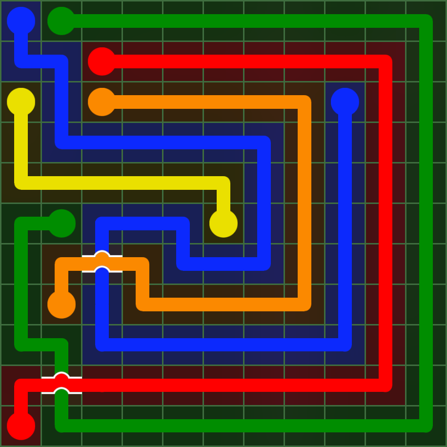 Flow Free 4865 Solution