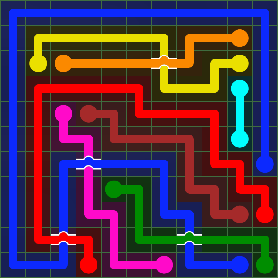 Flow Free 4866 Solution