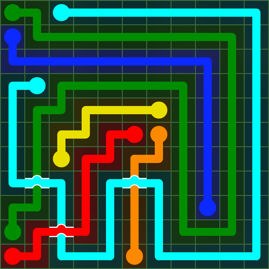 Flow Free 4868 Solution