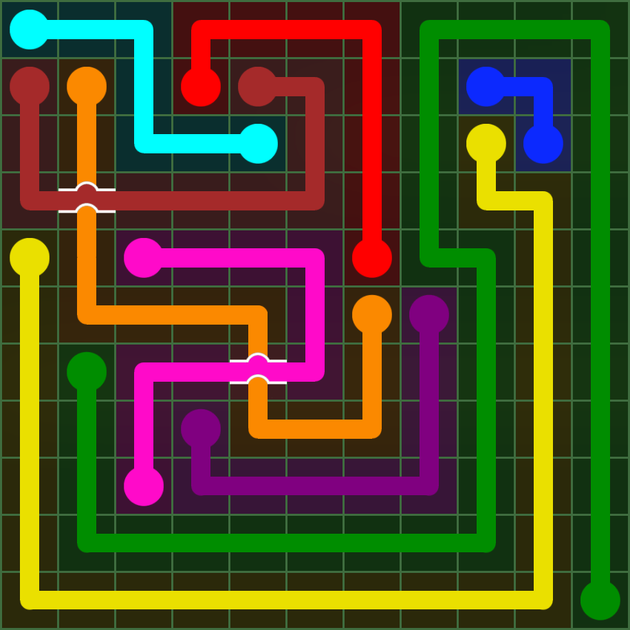 Flow Free 5171 Solution