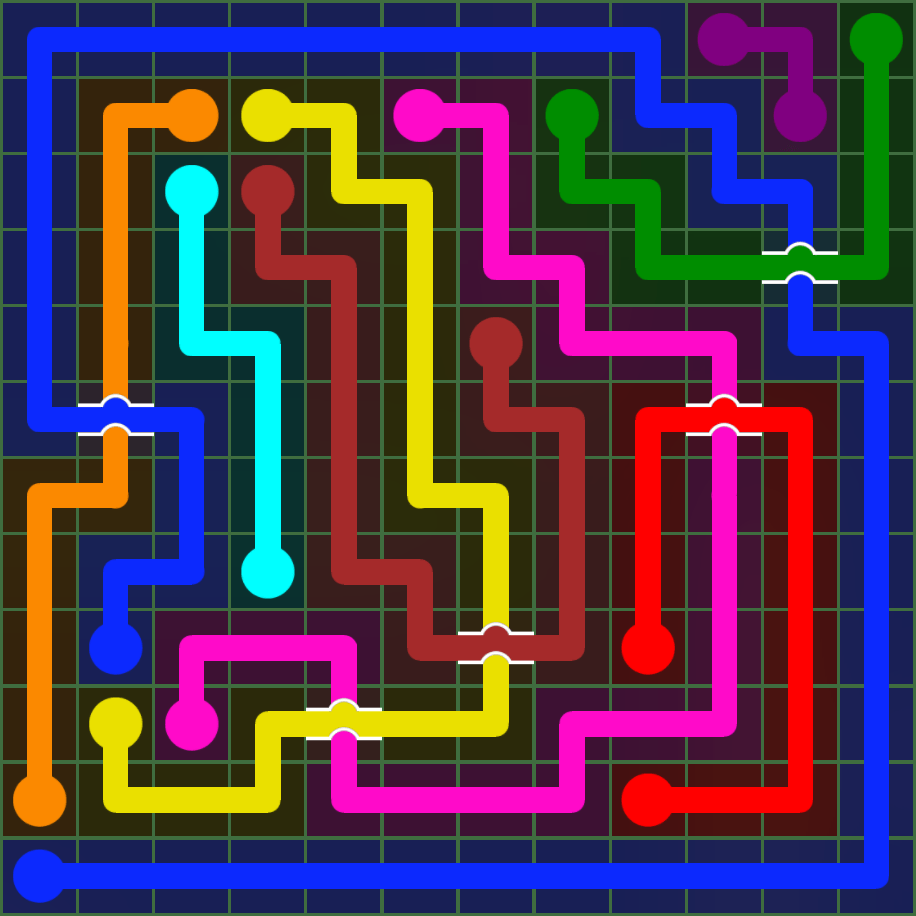 Flow Free 5172 Solution