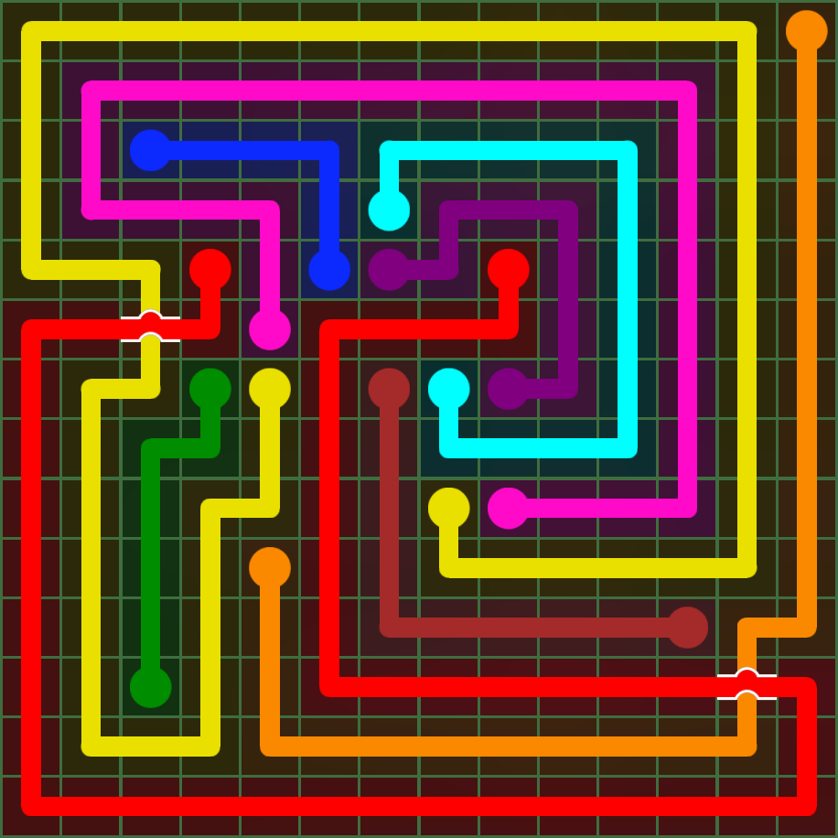 Flow Free 5176 Solution