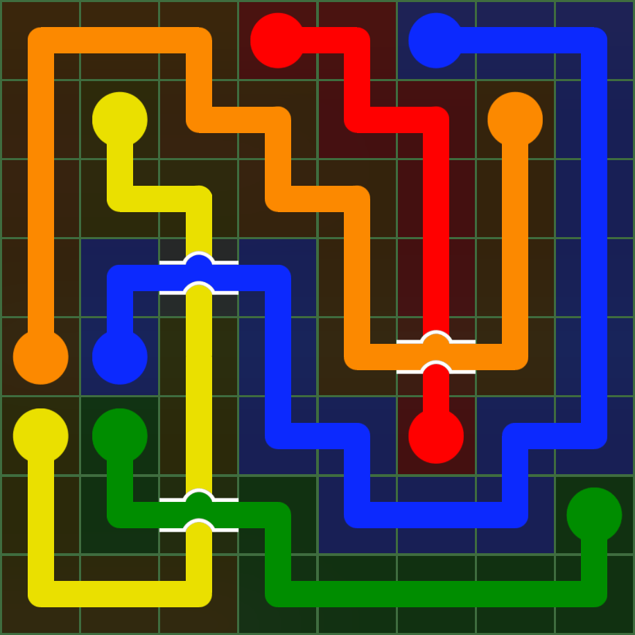 Flow Free 5184 Solution
