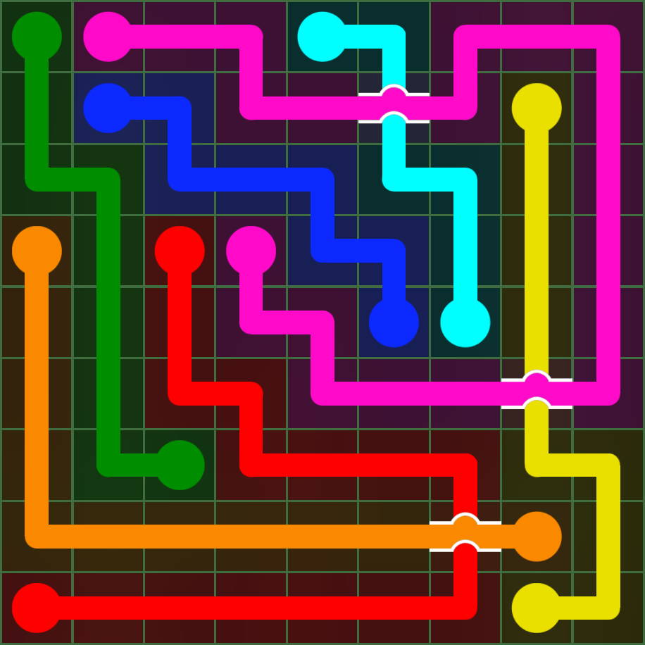 Flow Free 5185 Solution