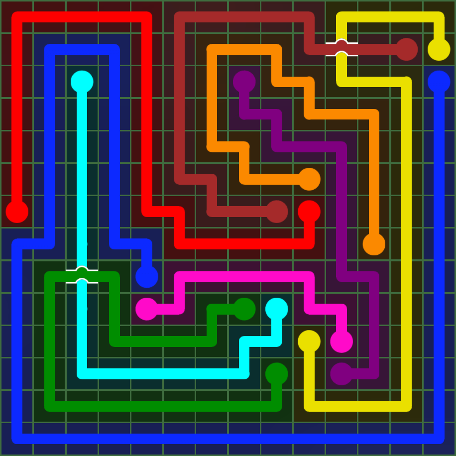 Flow Free 5190 Solution