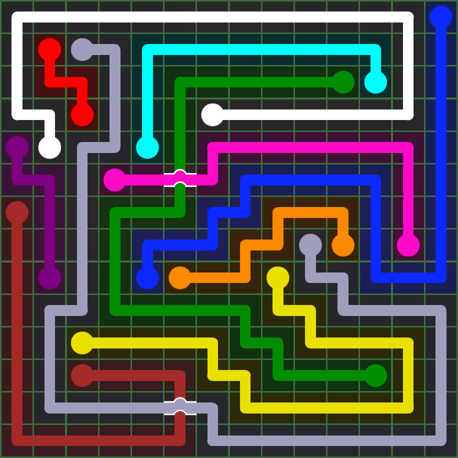 Flow Free 5192 Solution