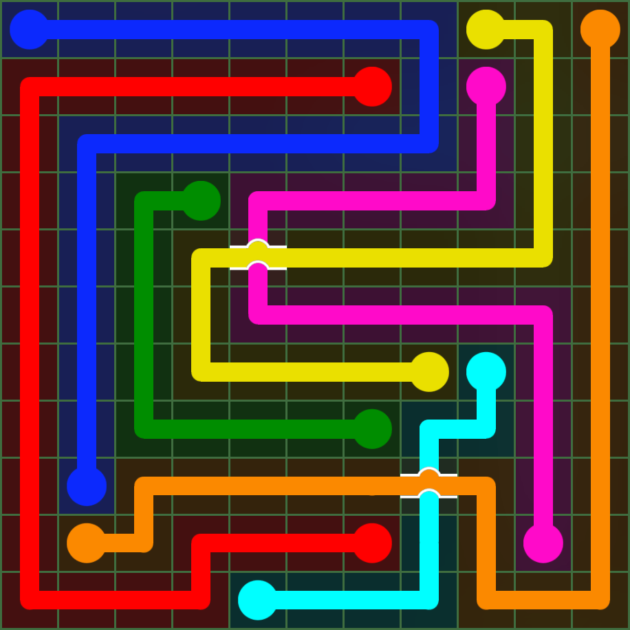Flow Free 5195 Solution