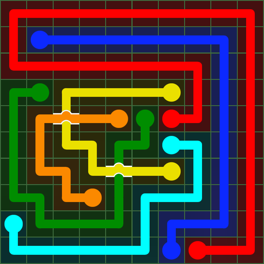 Flow Free 5212 Solution