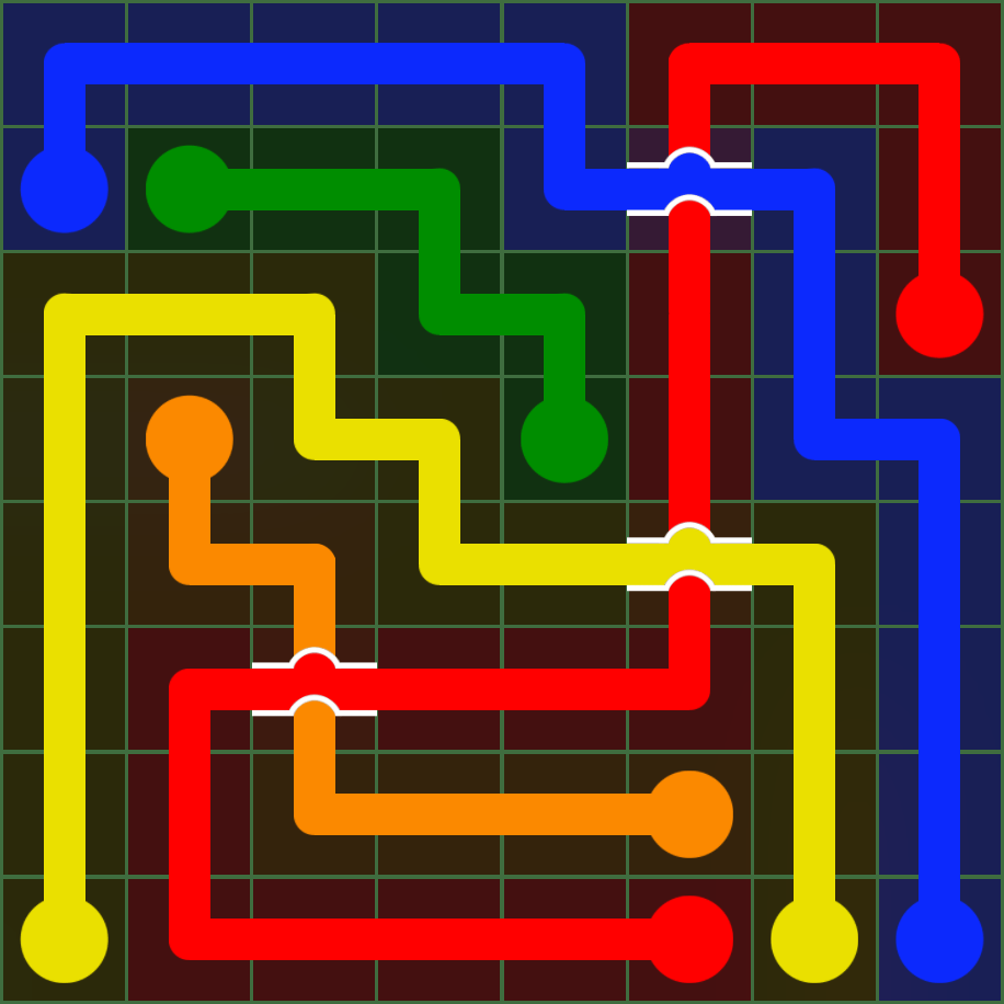 Flow Free 5216 Solution