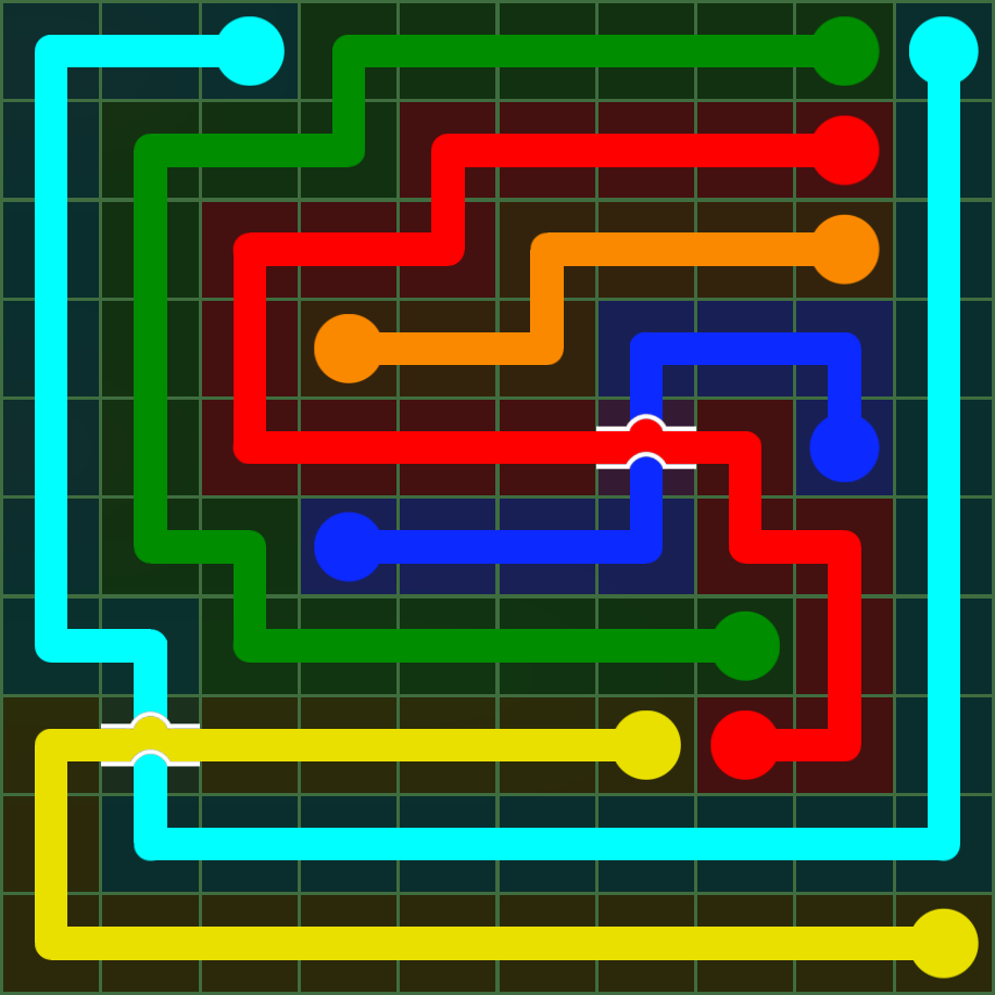 Flow Free 5218 Solution