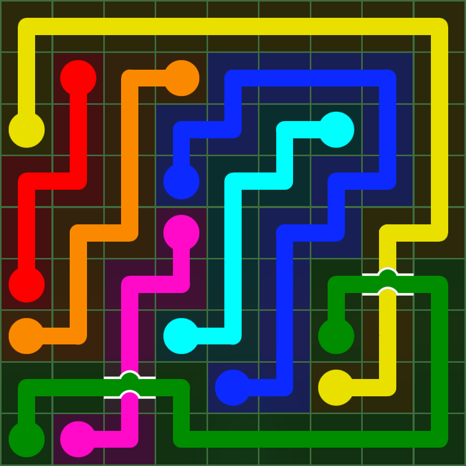 Flow Free 5101 Solution