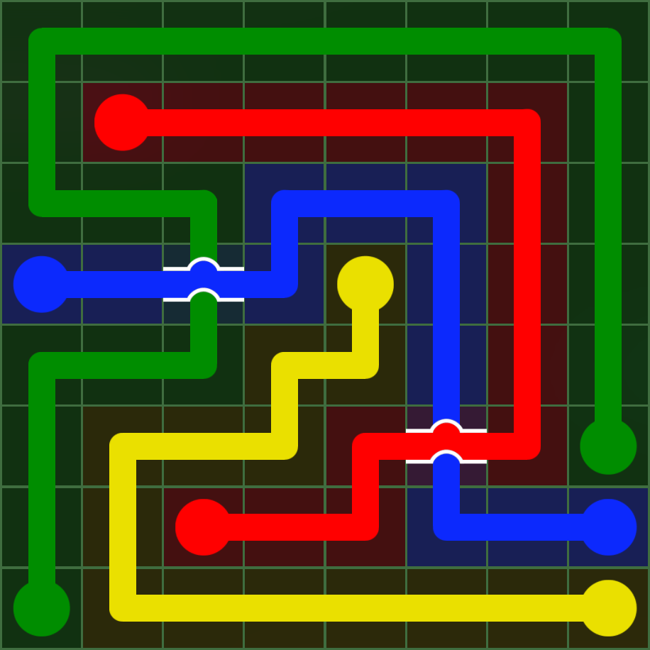 Flow Free 5104 Solution